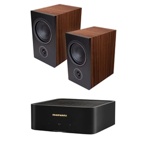 Marantz Model M1 + PSB Alpha P5 Walnut stereopakke